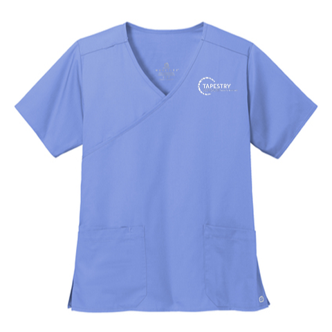 Wink® Women’s WorkFlex™ Mock Wrap Top