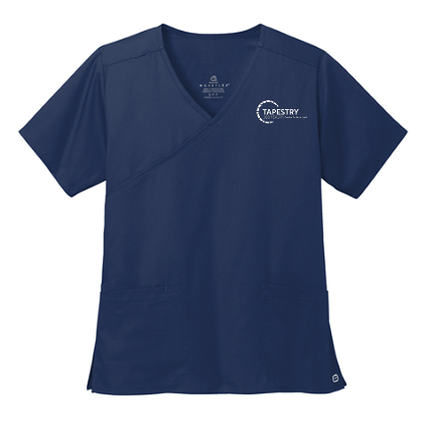Wink® Women’s WorkFlex™ Mock Wrap Top