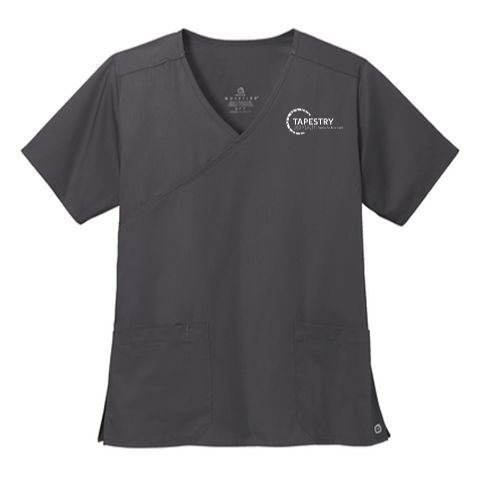 Wink® Women’s WorkFlex™ Mock Wrap Top