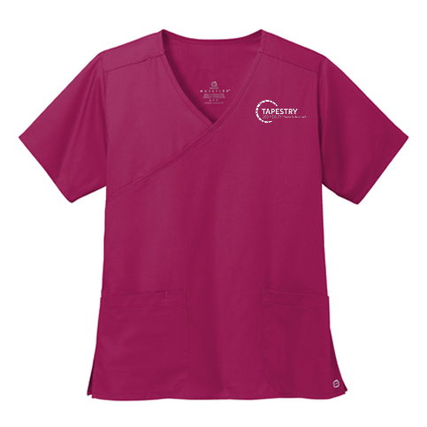 Wink® Women’s WorkFlex™ Mock Wrap Top