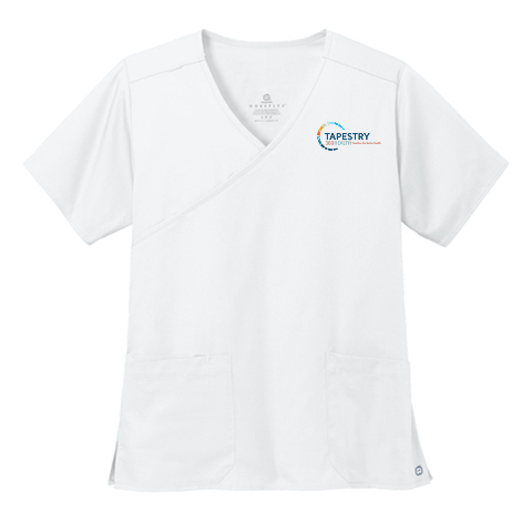 Wink® Women’s WorkFlex™ Mock Wrap Top
