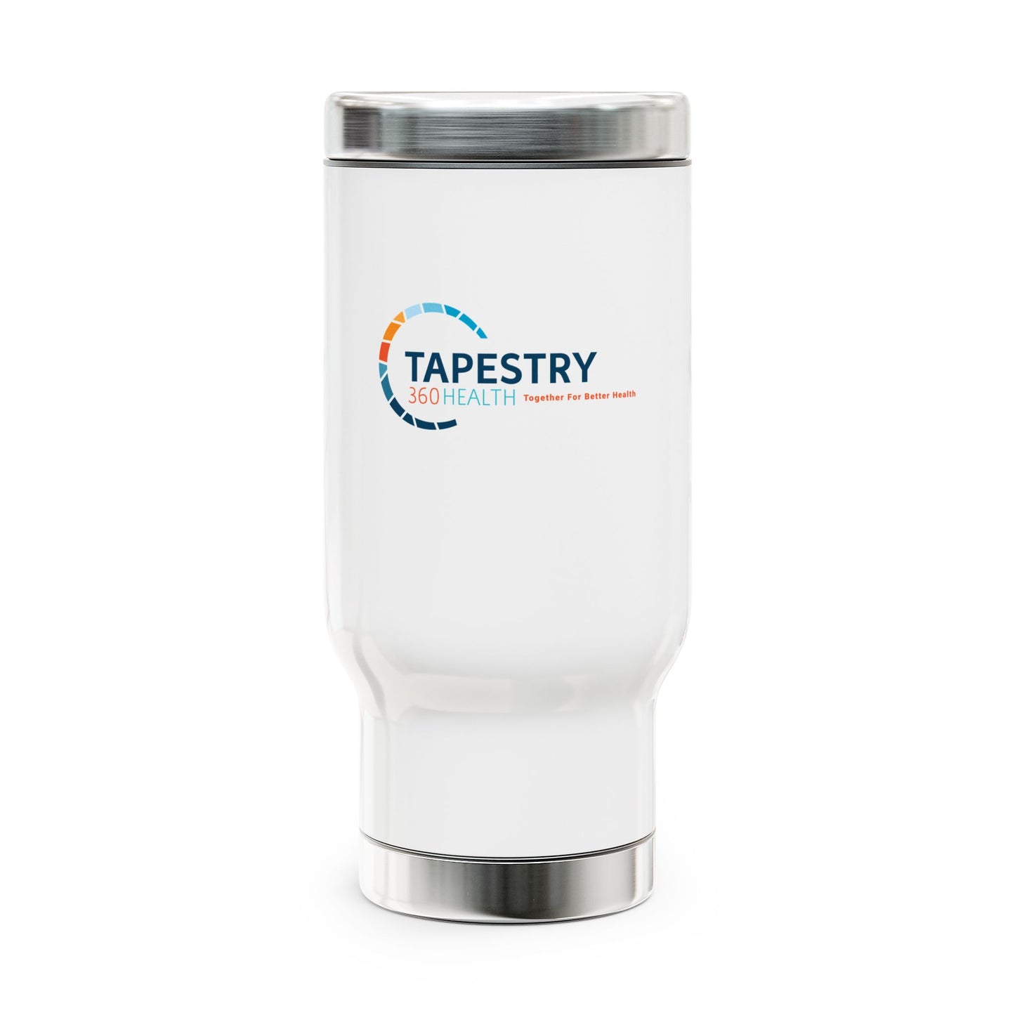 Stainless Steel Travel Mug with Handle, 14oz